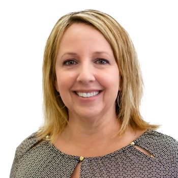 Portrait of Sue Walsh, Office Coordinator.